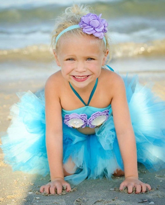 Lux Mermaid Toddler Costume Custom mermaid top and walkable