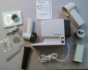 Moulinex 252 Kitchen Works Meat Grinder/Salad Maker