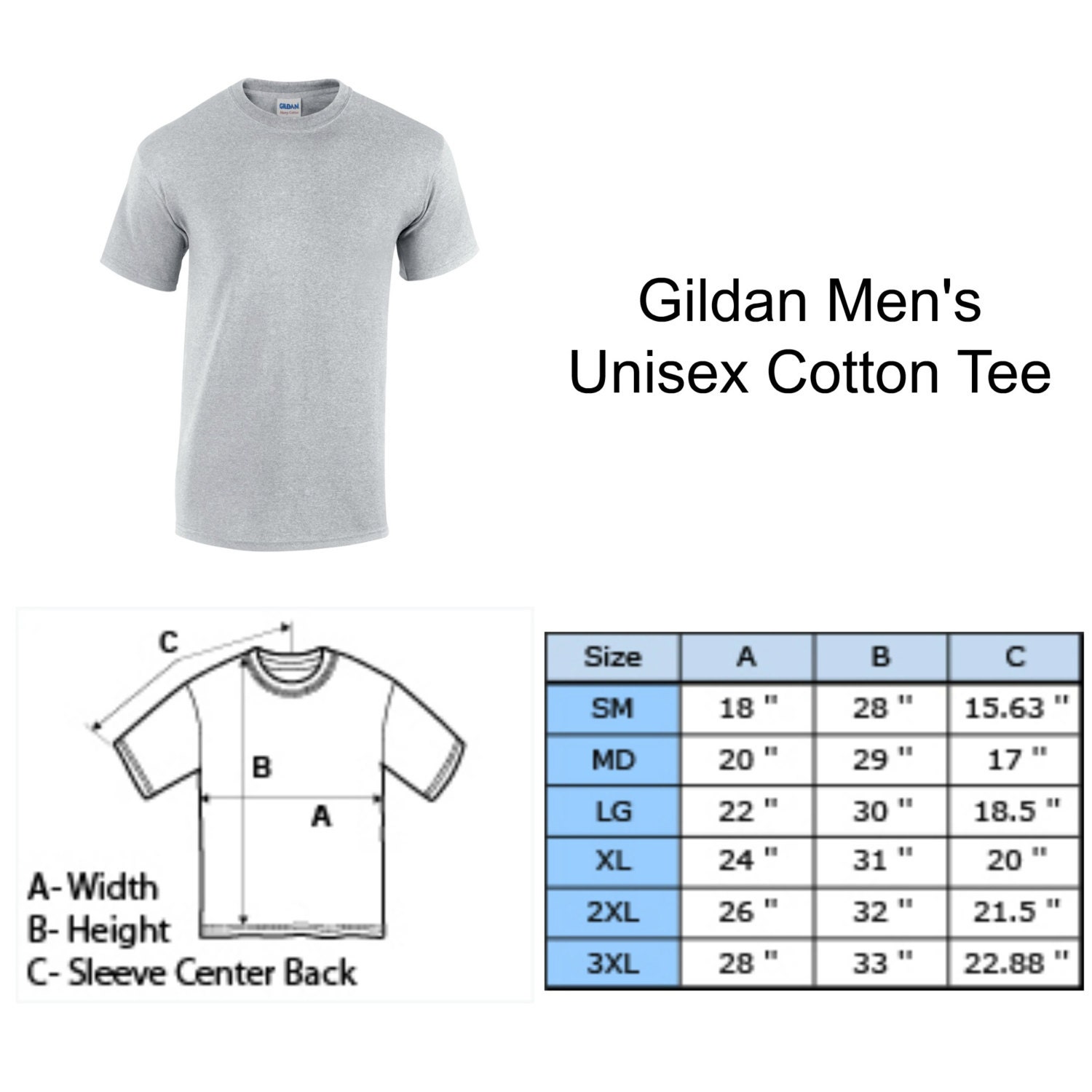 american apparel unisex size chart