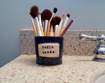 Magic Wands Make Up Brush/Bathroom Utensil Holder; Bathroom Caddy; Harry Potter Inspired