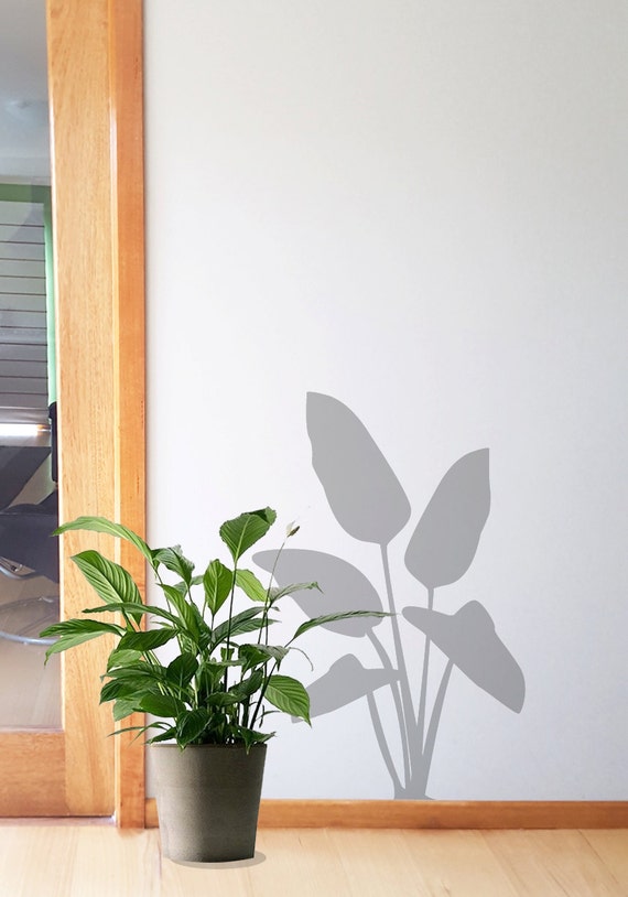 Tropical Plant Vinyl Wall Decal