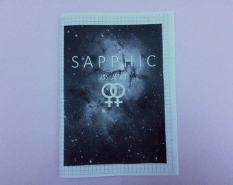 SAPPHIC Issue #1 --- B&W zine