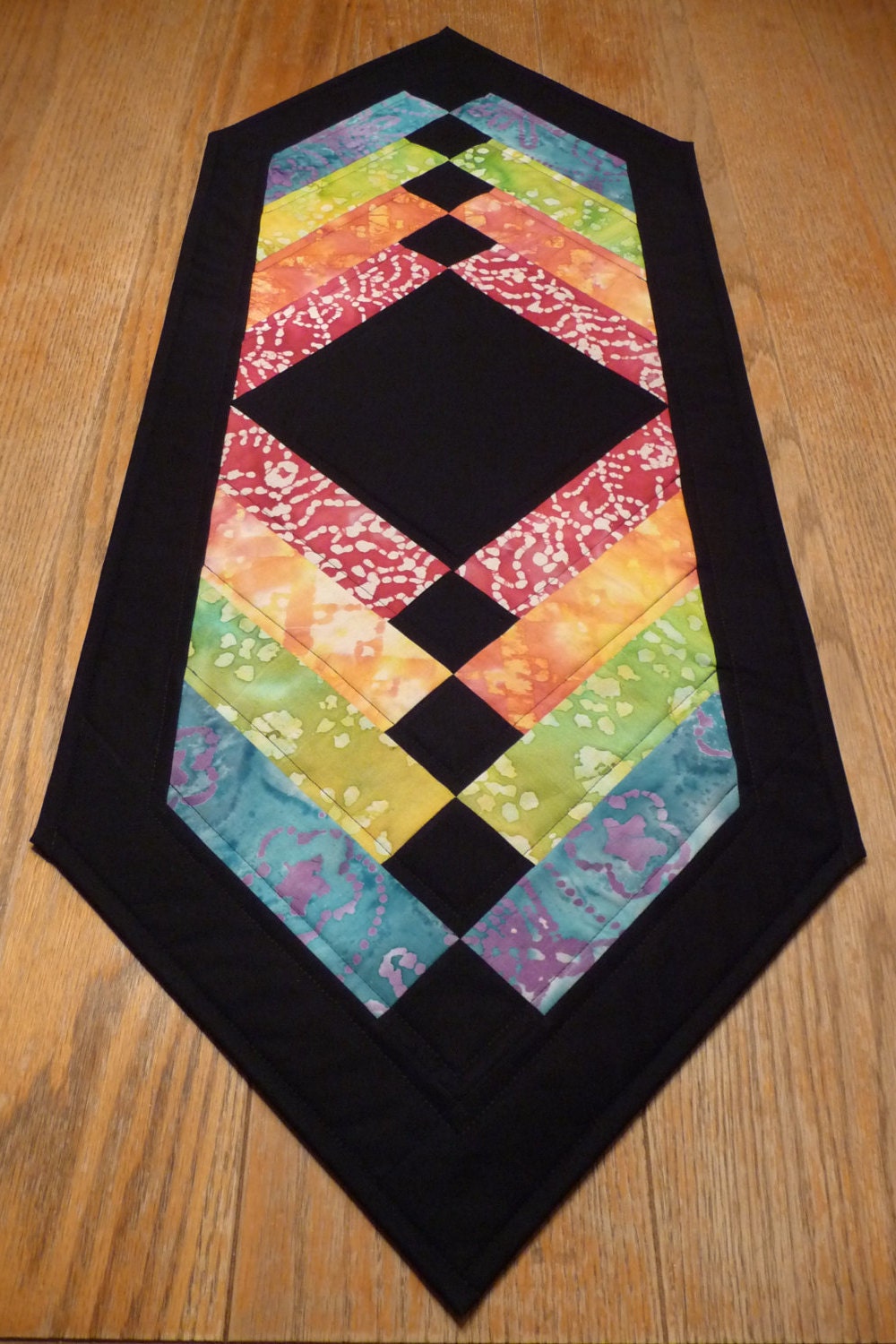 Stained Glass Table Runner