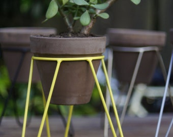 Metal Pot Stand for plants - Plant Stand -tripod large model