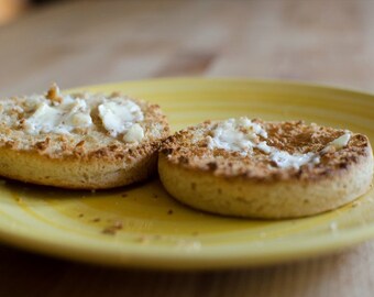 Gluten Free English Muffins (All Natural & Vegan)