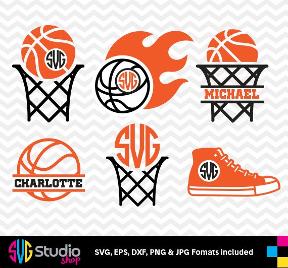 Download BASKETBALL SVG files Silhouette Die Cut Vinyl Cutter