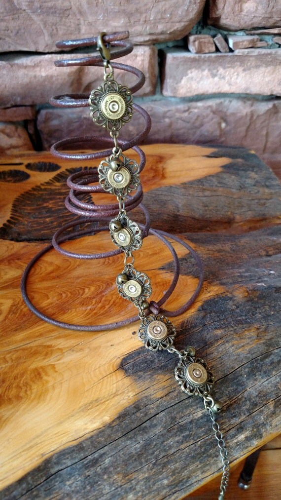 Items similar to Handmade bullet bracelet on Etsy