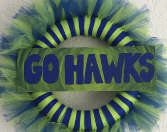 Go hawks | Etsy