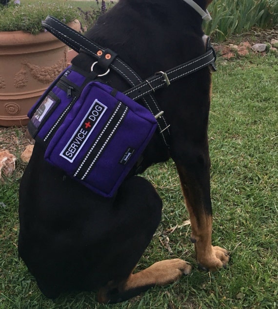 CozyHorse Service Dog Harness Vest Backpack style vest made