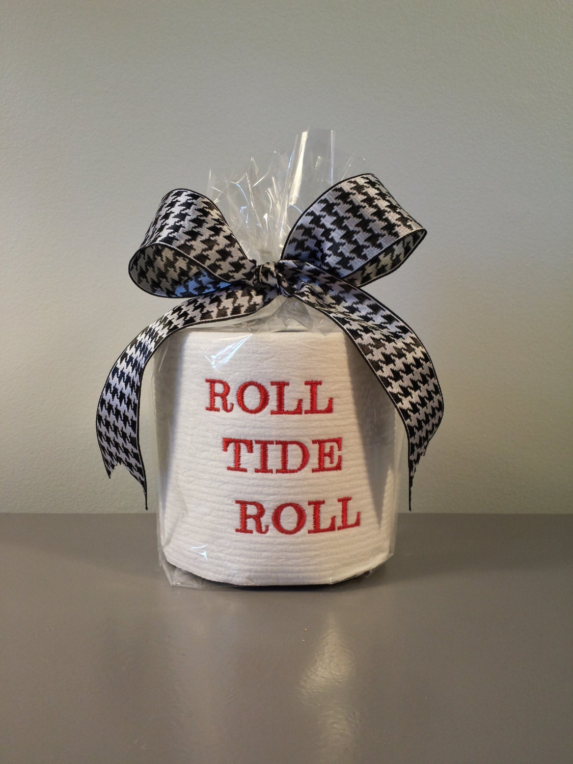 Embroidered Toilet Paper Roll Tide Roll Alabama by PinkBlueKitty