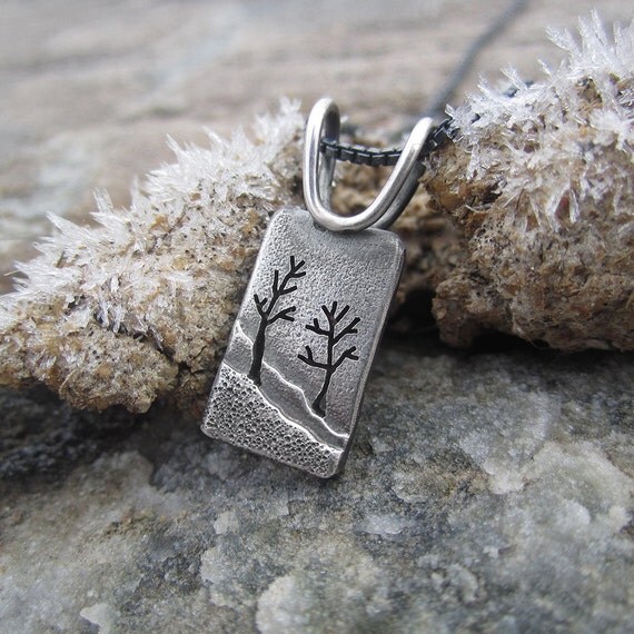 Handmade Enchanted Forest Sterling Silver by BethMillnerJewelry