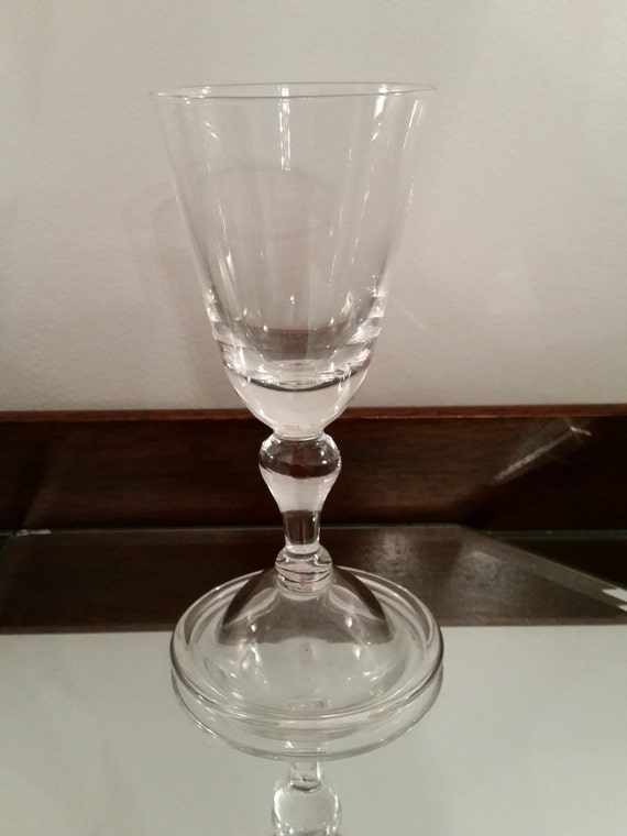 Royal Leerdam Williamsburg Restoration Baluster Wine Glasses