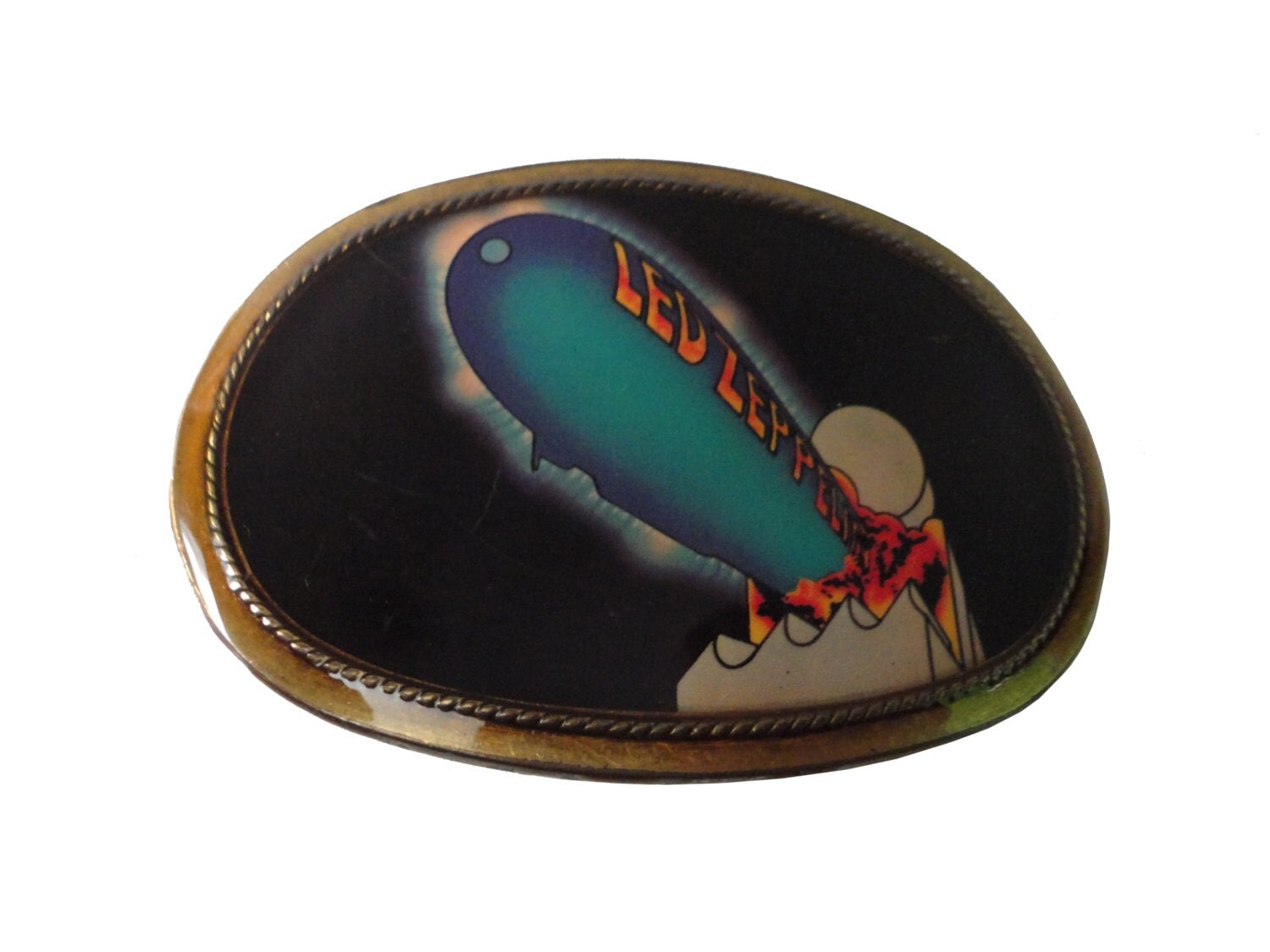 LED ZEPPELIN 1977 ViNTaGE BeLT BuCKLE Pacifica Mfg