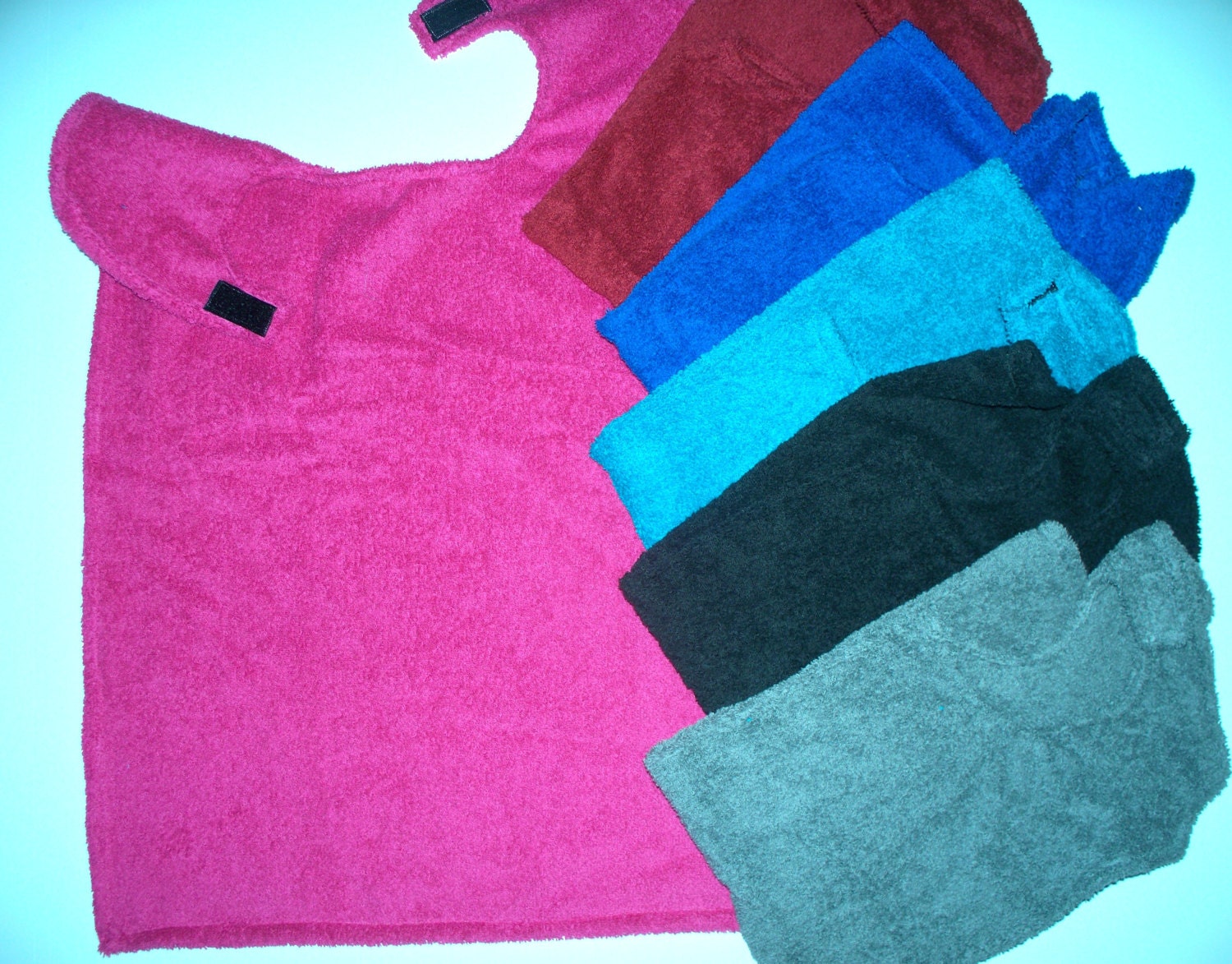 Bright Terry Cloth Large Adult BibAdult Clothing