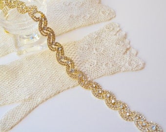 Gold Wedding Belt,Gold Wedding Sash,Gold Bridal Belt,Gold Bridesmaid Belt,Rhinestone Sash,Gold Crystal Sash,Golden Rhinestone