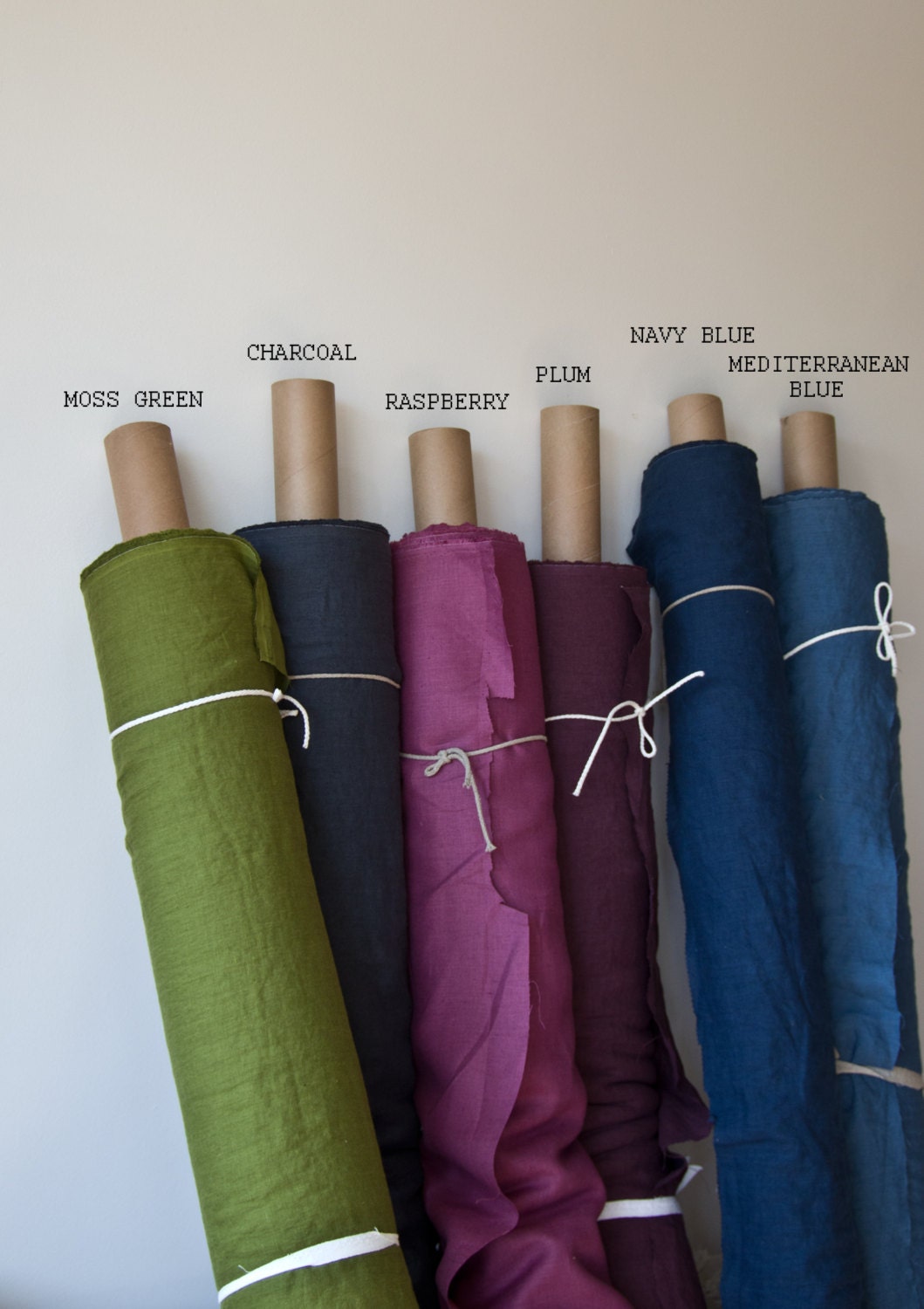 LINEN FABRIC / washed / eco friendly