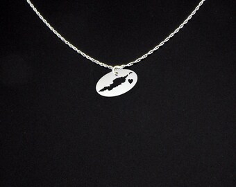 Anguilla Necklace - Anguilla Jewelry - Anguilla Gift