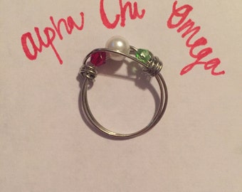Alpha omega ring | Etsy