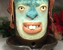 Stoneware Bacon Cooker Mug | Microwave Pour Grease Out - View #5