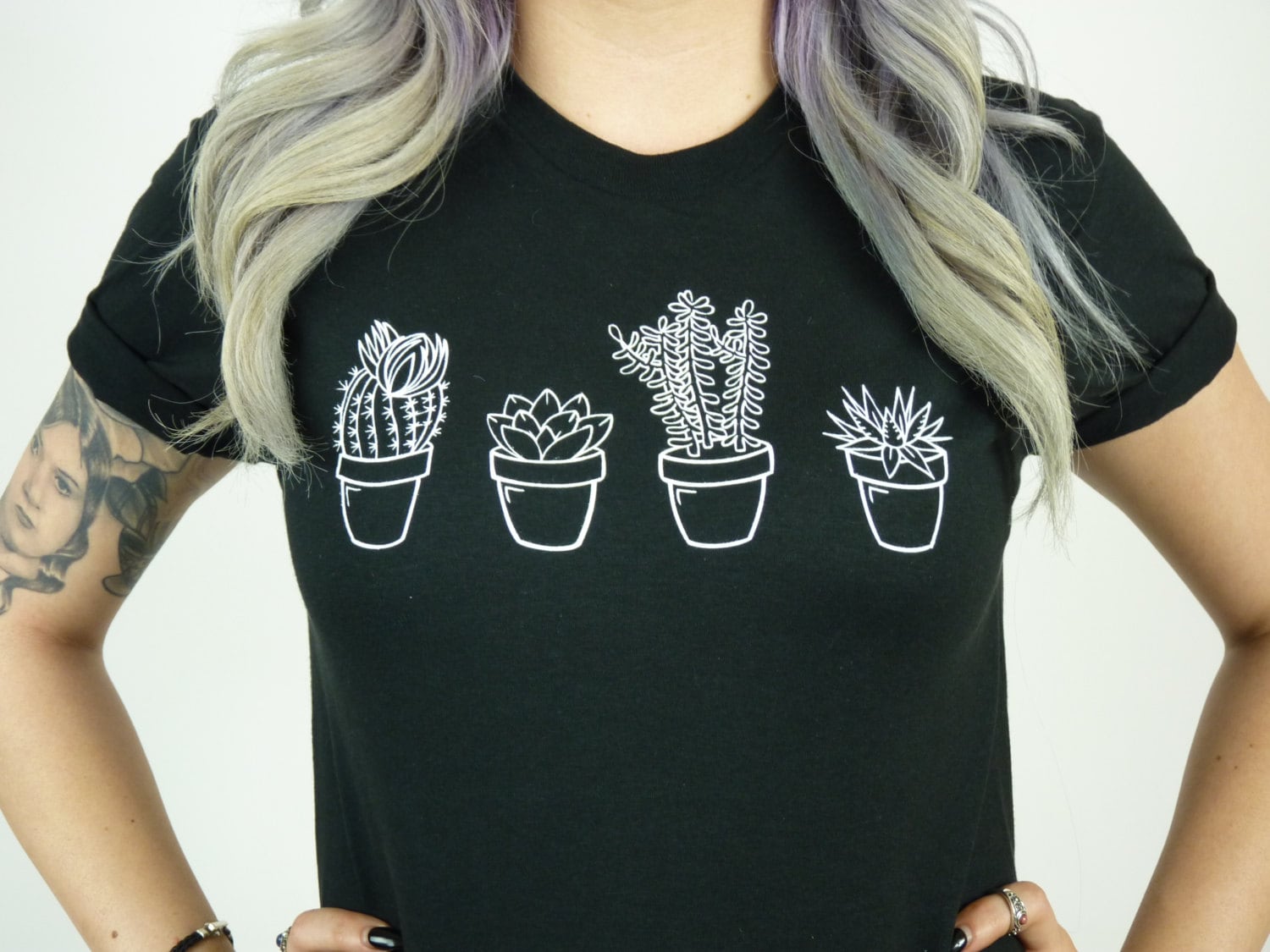 succulent t shirt