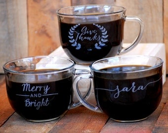 Coffee Wedding Favors, Personalized Coffee Cups, Wedding Favors Coffee, Custom Guest Gifts, Wedding Reception, Winter Wedding, Coffee Bar