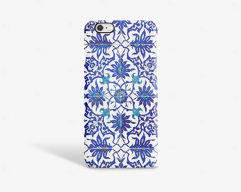 iPhone 7 Case Moroccan iPhone 6 Case Moroccan iPhone 6 Tough Case Moroccan Moroccan Print iPhone SE Case Bohemian Blue iPhone Case