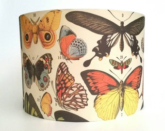 Vintage Butterfly Lampshade