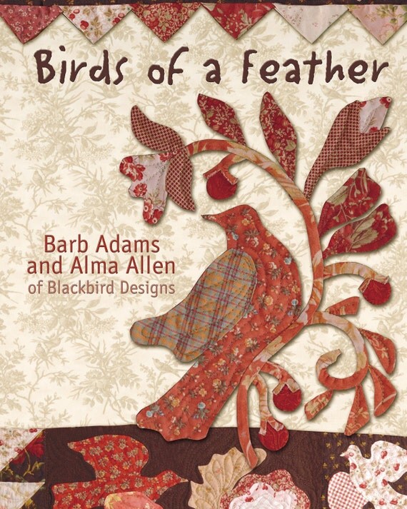 Pattern Book: Birds of a Feather by Barb Adams Alma Allen of