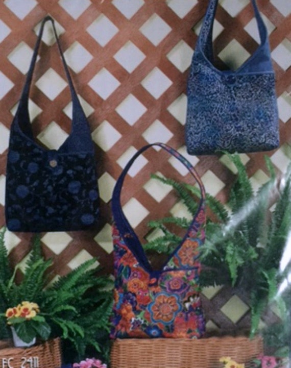 X Bag Crossbody Hobo Purse Sewing Pattern Quilted Handbag Four