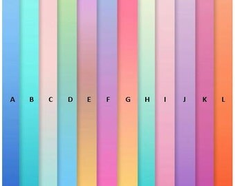 Ombre Edible Wafer Paper