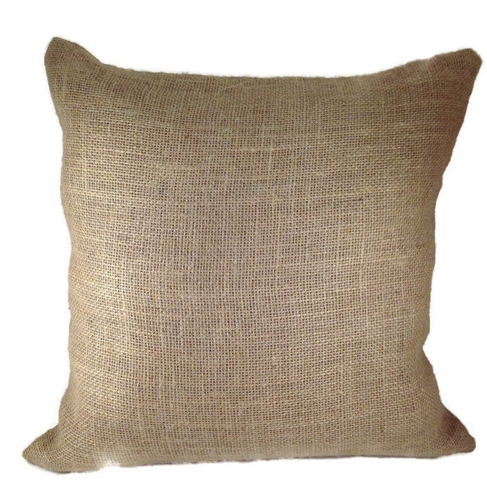 Burlap pillow cover / Blank burlap pillow cover / Pillow cover