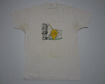 Vintage Jane Fonda T-Shirt 1970s XL Vietnam Hanoi Jane