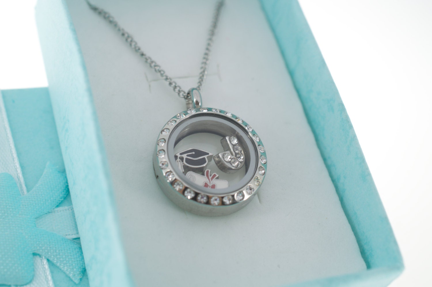 Little Girl's Graduation Mini Locket 20 mm personalized