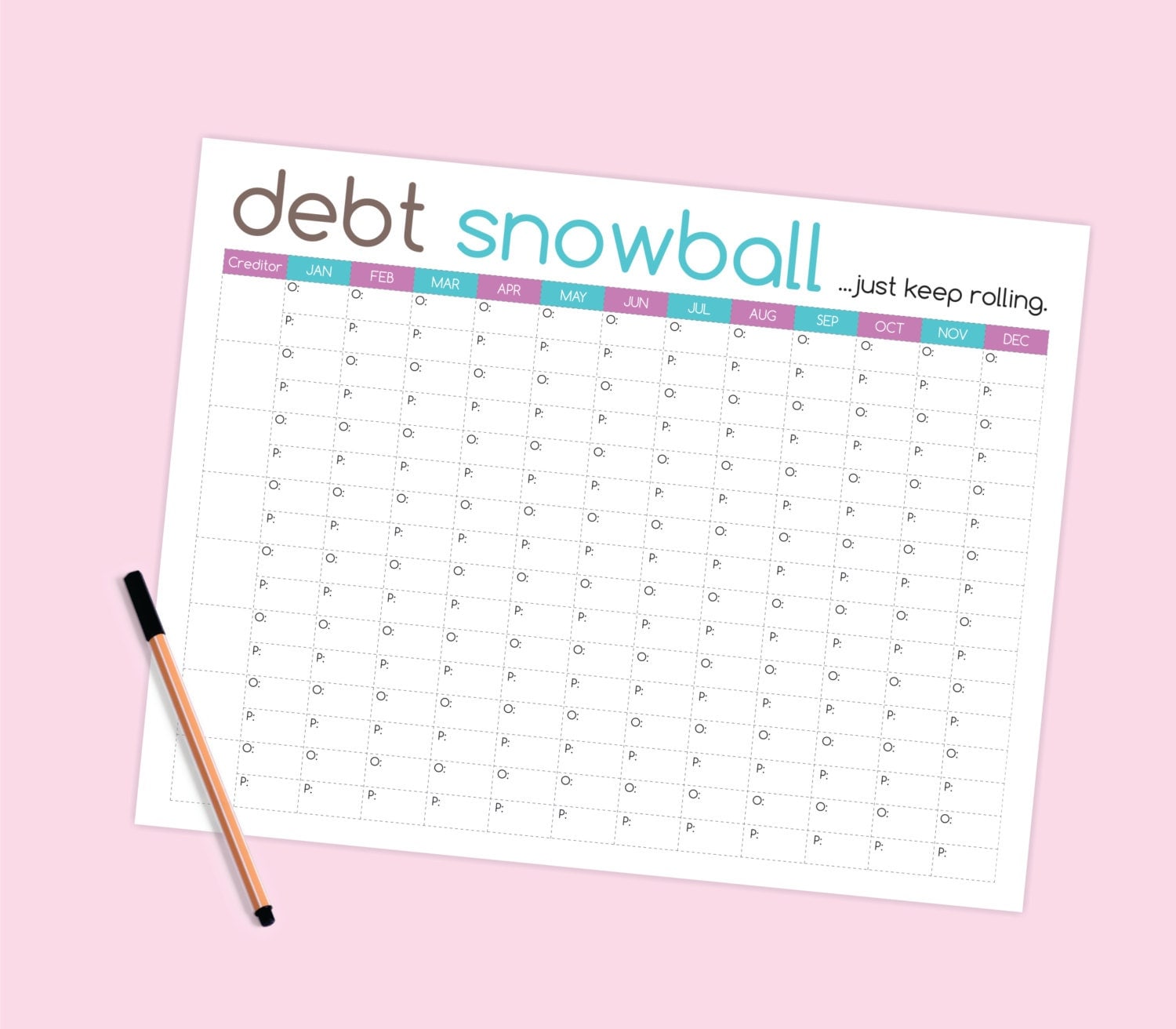 debt-snowball-worksheet-budget-printable