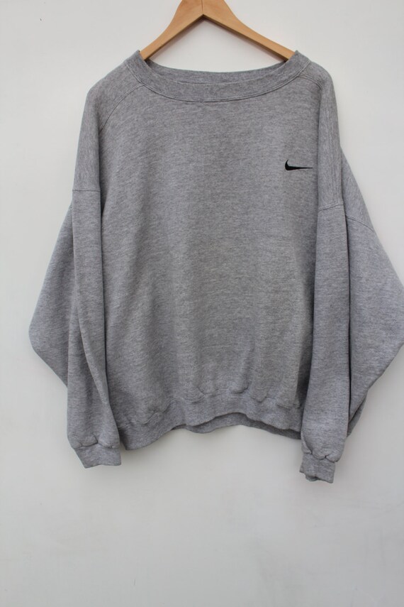 nike blue oversized sweater