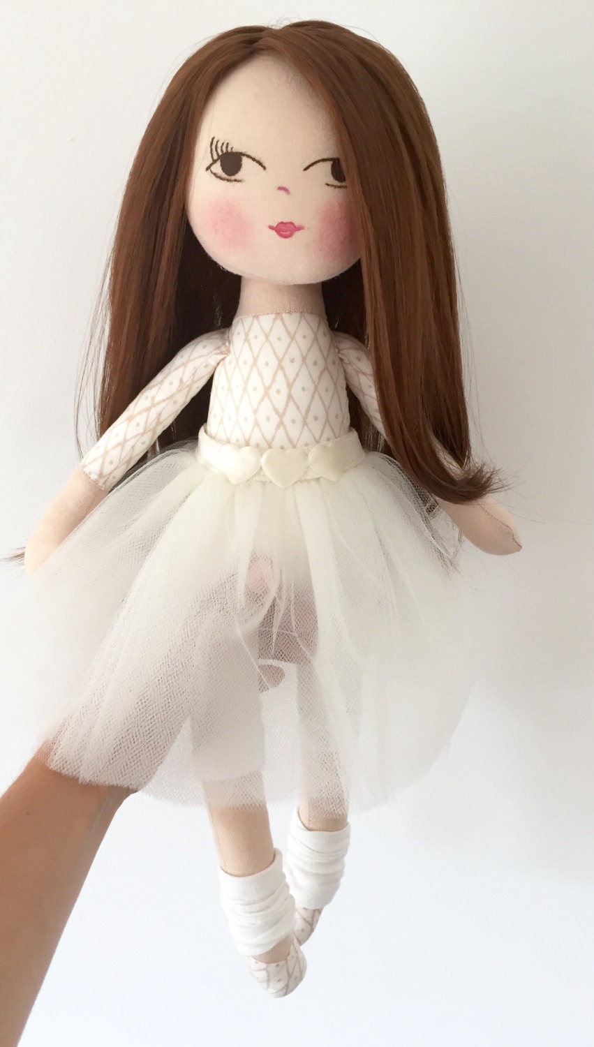 fabric ballerina doll