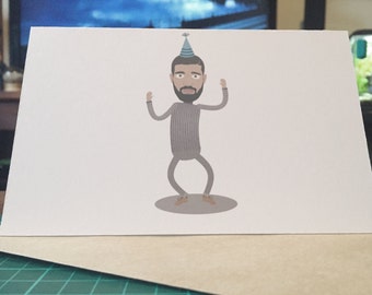 Drake Birthday Card Happy Birthday
