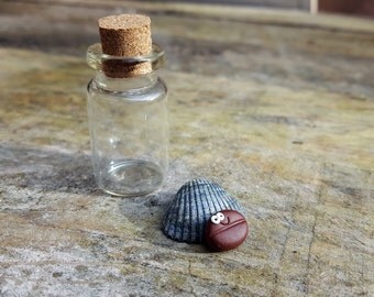 Pet Coffee Bean in a bottle, coffee, small gift, cute gift, collectable, funny gift, coffee lover gift, christmas gift, fun
