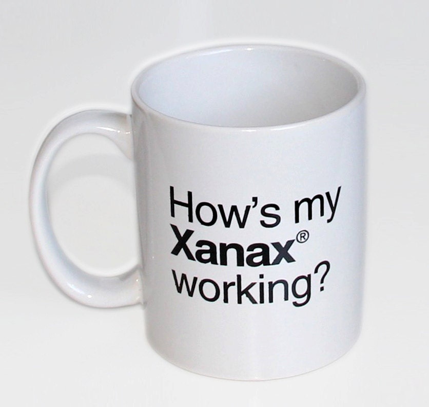 Image of xanax coffee mug