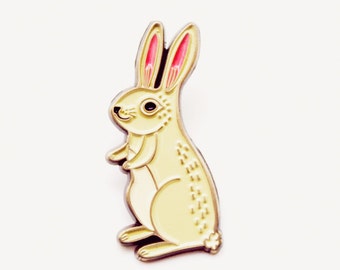 Bunny Pin Rabbit Pin Bunny Enamel Pin Cute Enamel Pin Rabbit Enamel Pin Bunny Brooch Rabbit Brooch Bunny Jewelry Rabbit Jewelry anl summer