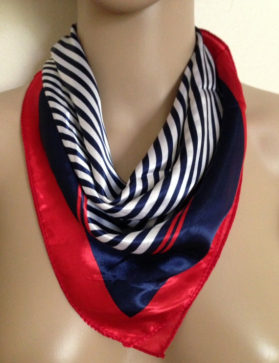 Silk Like Polyester Head or Neck Scarf 20X 20
