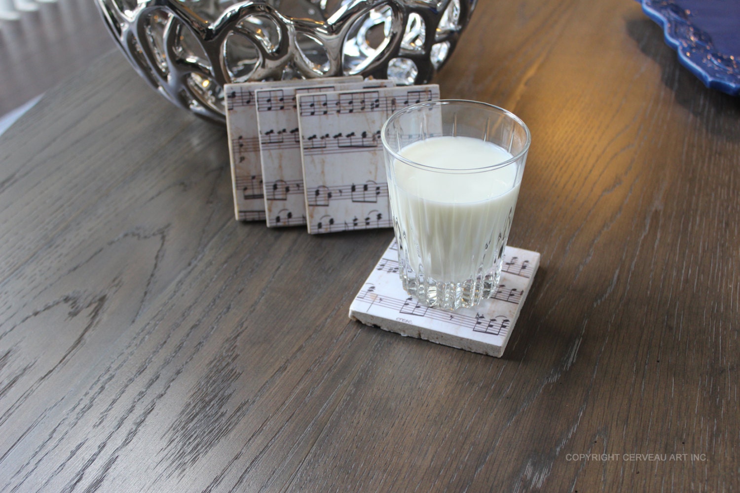Music Coasters Marching Band Gifts Stone Coasters Set of