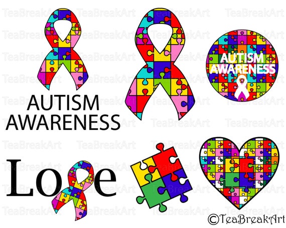 Download Autism Awareness svg Cutting Files SVG PNG EPS ClipArt Instant