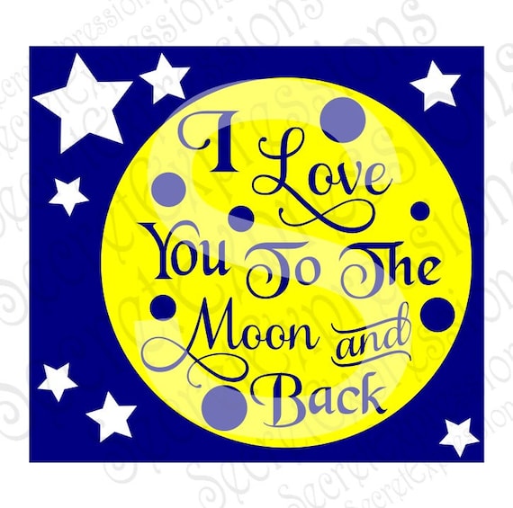 Download I Love You To The Moon & Back Svg New Baby Svg Baby Svg