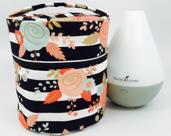 Young Living Essential Oil Diffuser Case with interior pockets for your oils!