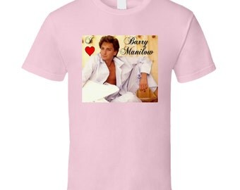 Barry manilow tshirt | Etsy