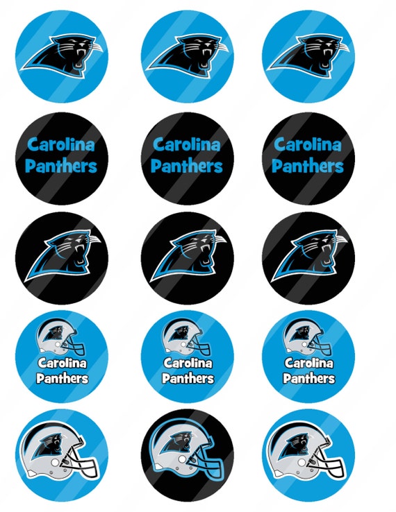Carolina Panthers digital collage sheet 8.5x11 2 by DesignByJT