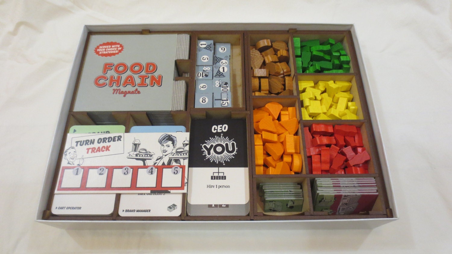 Food chain magnate insert