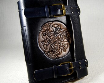 Celtic Leather Journal, Handmade Leather Journal, Custom Leather Journal, Personalized Journal, Notebook, Diary, Gift
