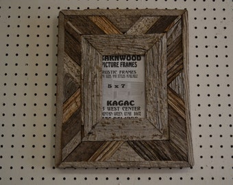 Rustic Barnwood 5 X 7 Fancy BarnWood Picture Frame